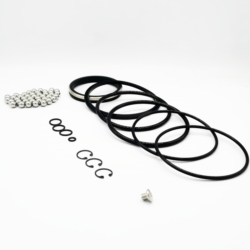 Rubber O Ring Tools Tubing Reel SPM 3 "Swivel Joints Repair Kit con palle