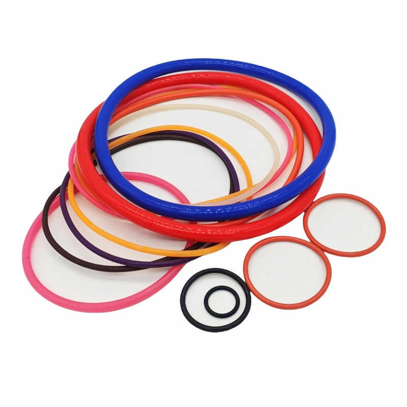 Cina Fabbrica vendita diretta di alta qualità colorato silicone gomma O anelli