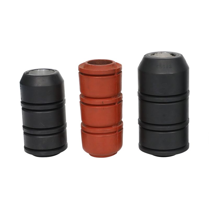 Tazza a pistone Guiberson con anima in alluminio, tenuta a 10.000 psi e resistenza all'abrasione chimica per operazioni petrolifere